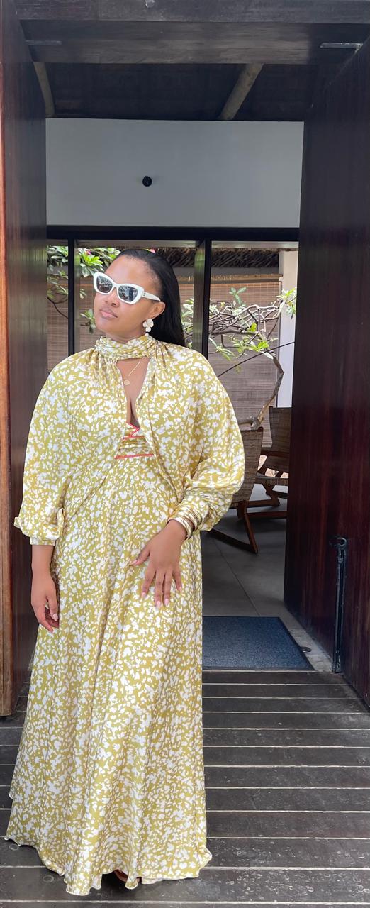 Sleek Chartruese Dress